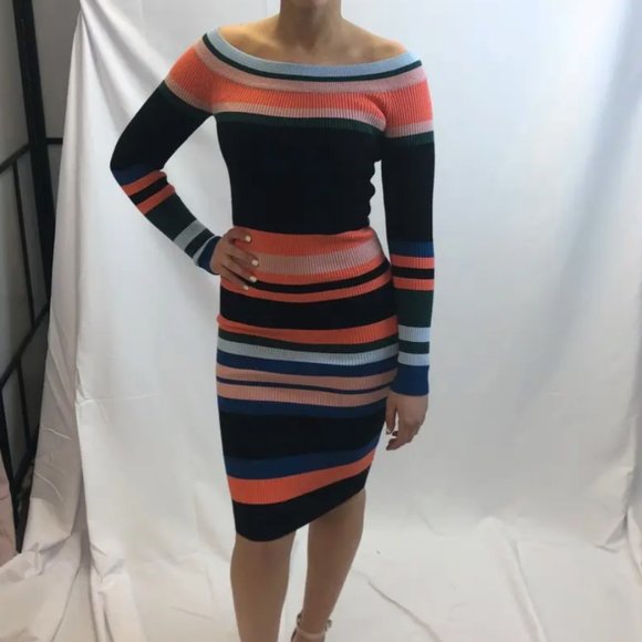 StyleKeepers Striped Sweater Dress , M , EUC - Picture 6 of 6